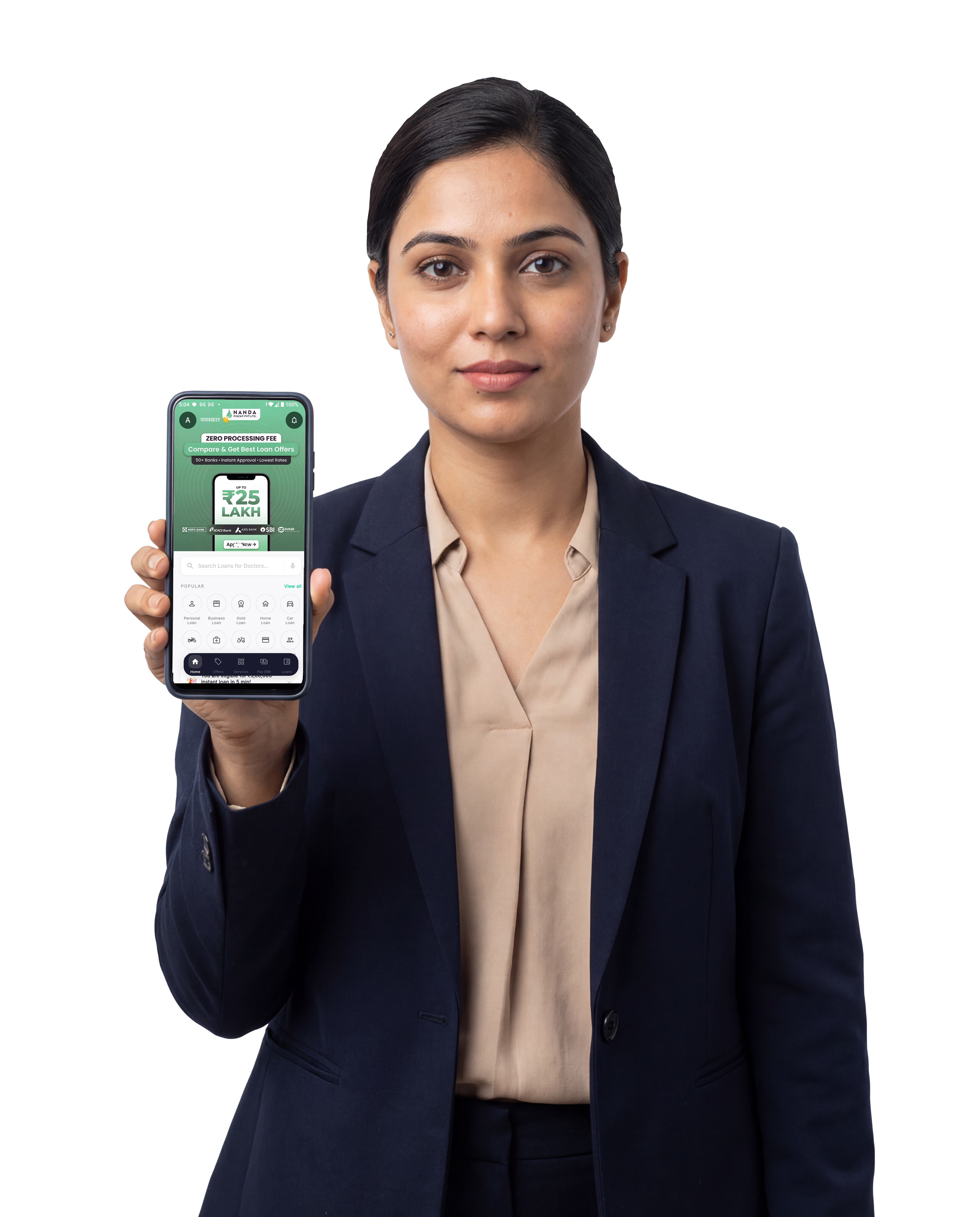 Nanda Fincap assisted borrower journey